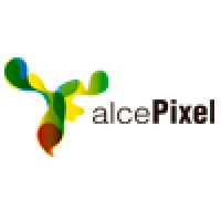 alcePixel logo, alcePixel contact details