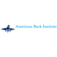 American Back Institute logo, American Back Institute contact details