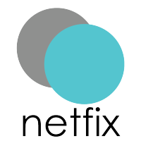 netfix logo, netfix contact details