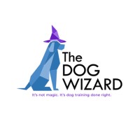 THE DOG WIZARD logo, THE DOG WIZARD contact details