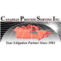 Canadian Process Serving Inc. logo, Canadian Process Serving Inc. contact details