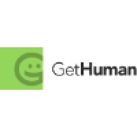 GetHuman.com logo, GetHuman.com contact details