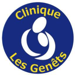 clinique les Genêts logo, clinique les Genêts contact details