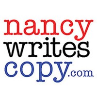 NancyWritesCopy logo, NancyWritesCopy contact details