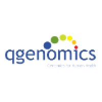 QGENOMICS logo, QGENOMICS contact details