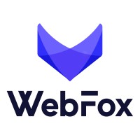 WebFox logo, WebFox contact details