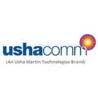 UshaComm logo, UshaComm contact details