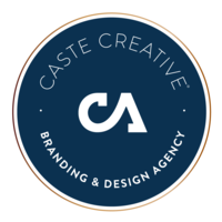 CASTE Creative logo, CASTE Creative contact details