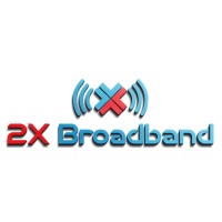 2X Broadband logo, 2X Broadband contact details