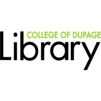 College of DuPage Library logo, College of DuPage Library contact details