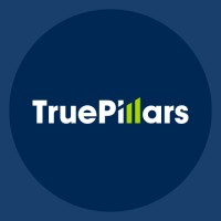 TruePillars logo, TruePillars contact details