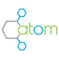 Atom logo, Atom contact details