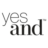 YES AND logo, YES AND contact details