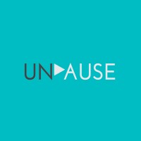 UNPAUSE logo, UNPAUSE contact details