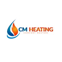 CM Heating logo, CM Heating contact details