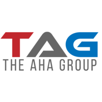 The AHA Group logo, The AHA Group contact details