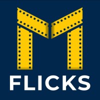 M-Flicks logo, M-Flicks contact details