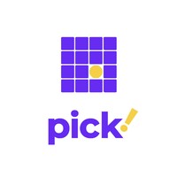 Pick logo, Pick contact details