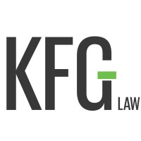 KFG Law logo, KFG Law contact details