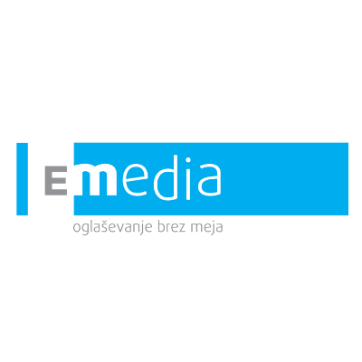 E-MEDIA, zunanje oglaševanje logo, E-MEDIA, zunanje oglaševanje contact details