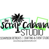 The Scrap Cabana logo, The Scrap Cabana contact details