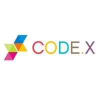 Code.X logo, Code.X contact details