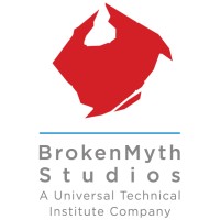 BrokenMyth Studios, A UTI Company logo, BrokenMyth Studios, A UTI Company contact details