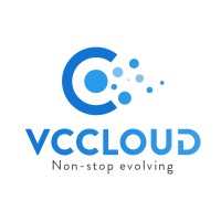 VCCloud logo, VCCloud contact details