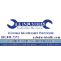 A Z Industries logo, A Z Industries contact details