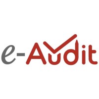 e-Audit logo, e-Audit contact details