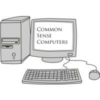 Common Sense Computers logo, Common Sense Computers contact details