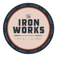 The Iron Works logo, The Iron Works contact details