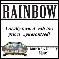 Rainbow, Americas Country Store logo, Rainbow, Americas Country Store contact details