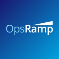 OpsRamp logo, OpsRamp contact details