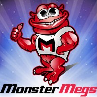 MonsterMegs logo, MonsterMegs contact details