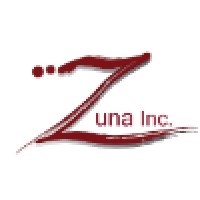 Zuna Inc. logo, Zuna Inc. contact details