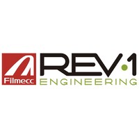 REV.1 Engineering logo, REV.1 Engineering contact details