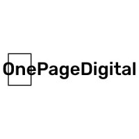 OnePageDigital logo, OnePageDigital contact details