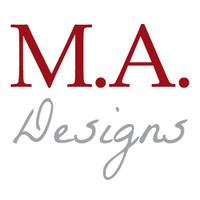 M.A. Designs logo, M.A. Designs contact details