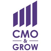 CMO and Grow logo, CMO and Grow contact details