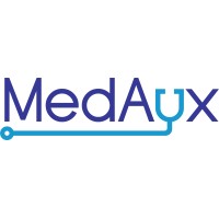 MedAux logo, MedAux contact details