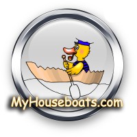 MyHouseboats.com logo, MyHouseboats.com contact details