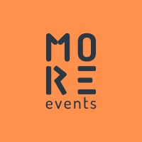 MORE Events logo, MORE Events contact details