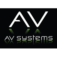 AV Systems logo, AV Systems contact details