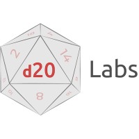 d20 Labs logo, d20 Labs contact details