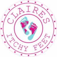 Claires Itchy Feet logo, Claires Itchy Feet contact details