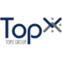 TopX Group logo, TopX Group contact details