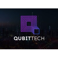 QubitTech logo, QubitTech contact details