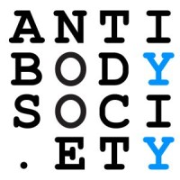 The Antibody Society logo, The Antibody Society contact details