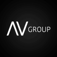 AV Group logo, AV Group contact details